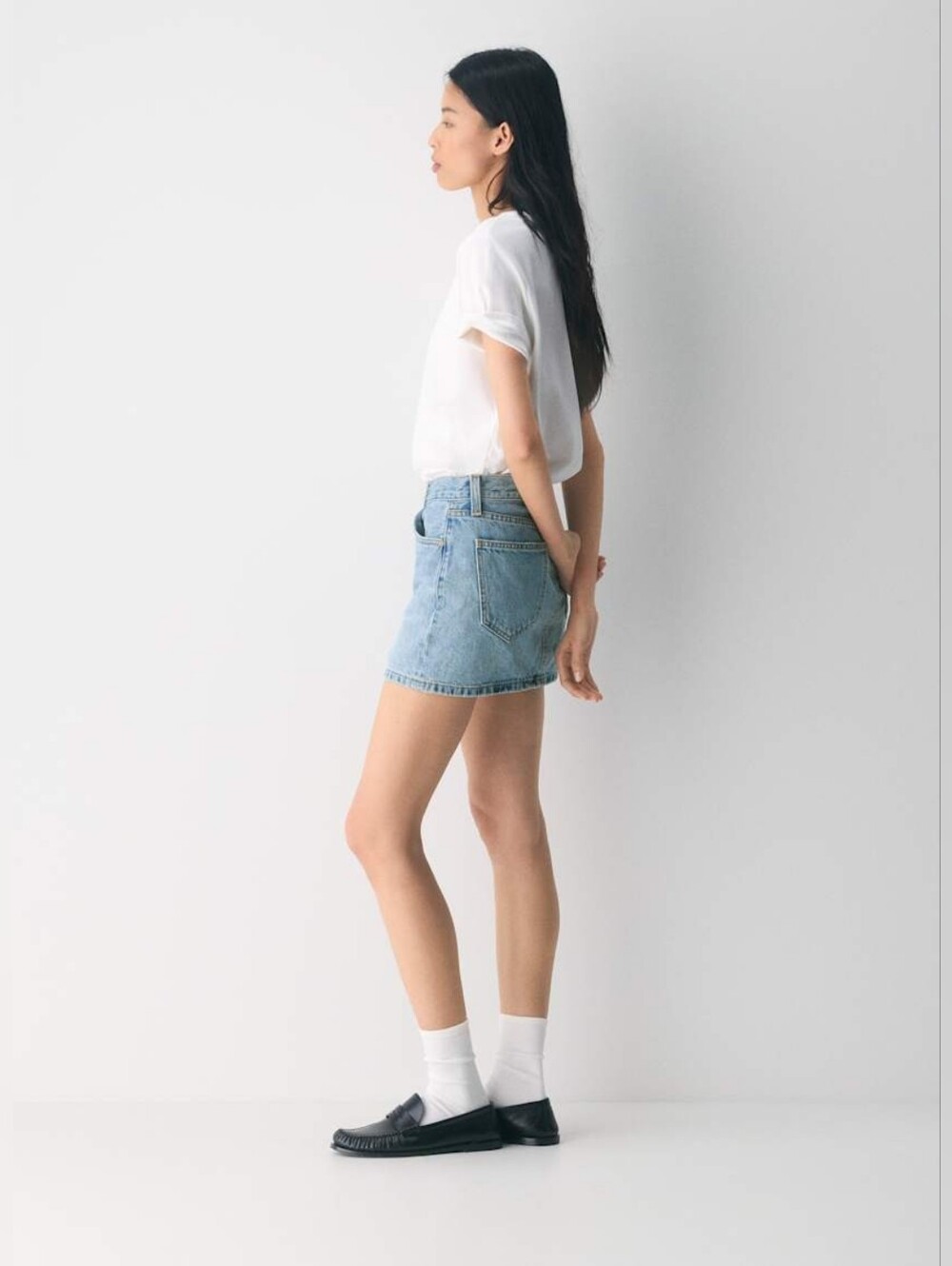 aritzia 90's ricci denim mini skirt Denim Forum